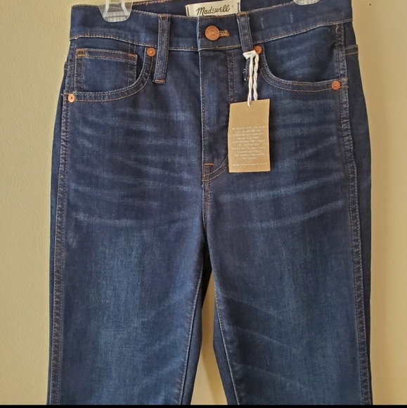 Madewell Thermolite 10" High-Rise Skinny Jeans 23 - Picture 7 of 8